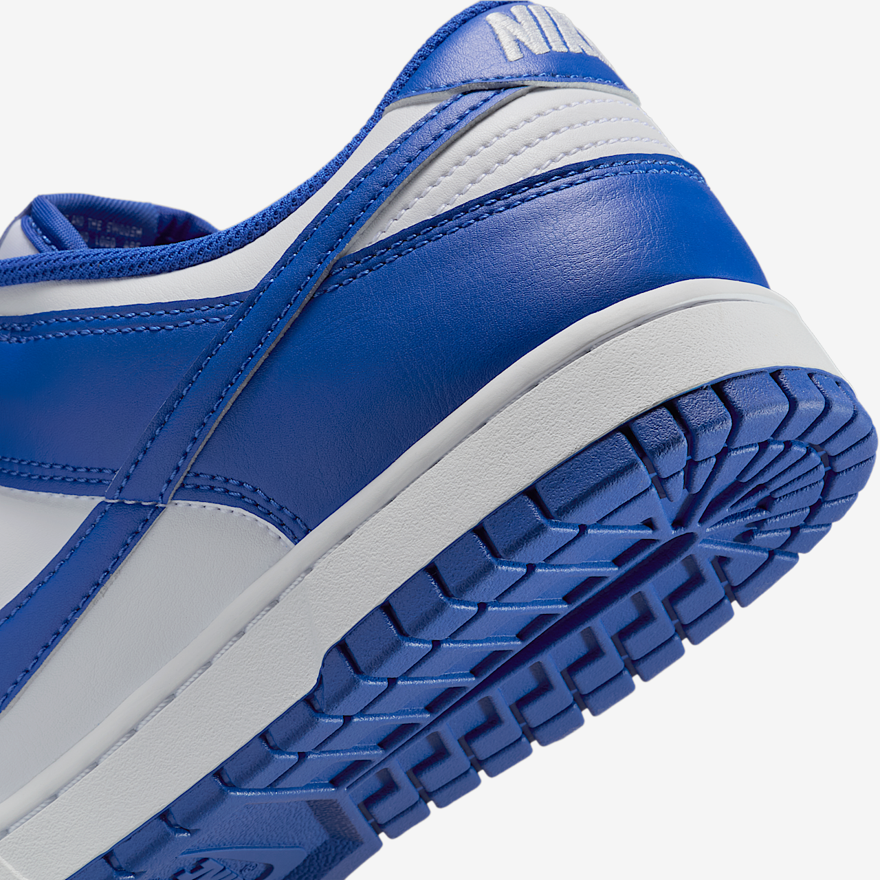 Nike Dunk Low sneaker Wit/Hyper Royal