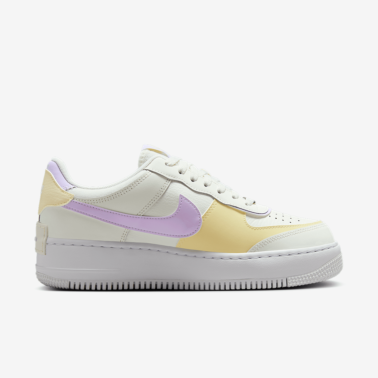 Nike Air Force 1 sneaker Sail/Alabaster/Wit/Barely Grape