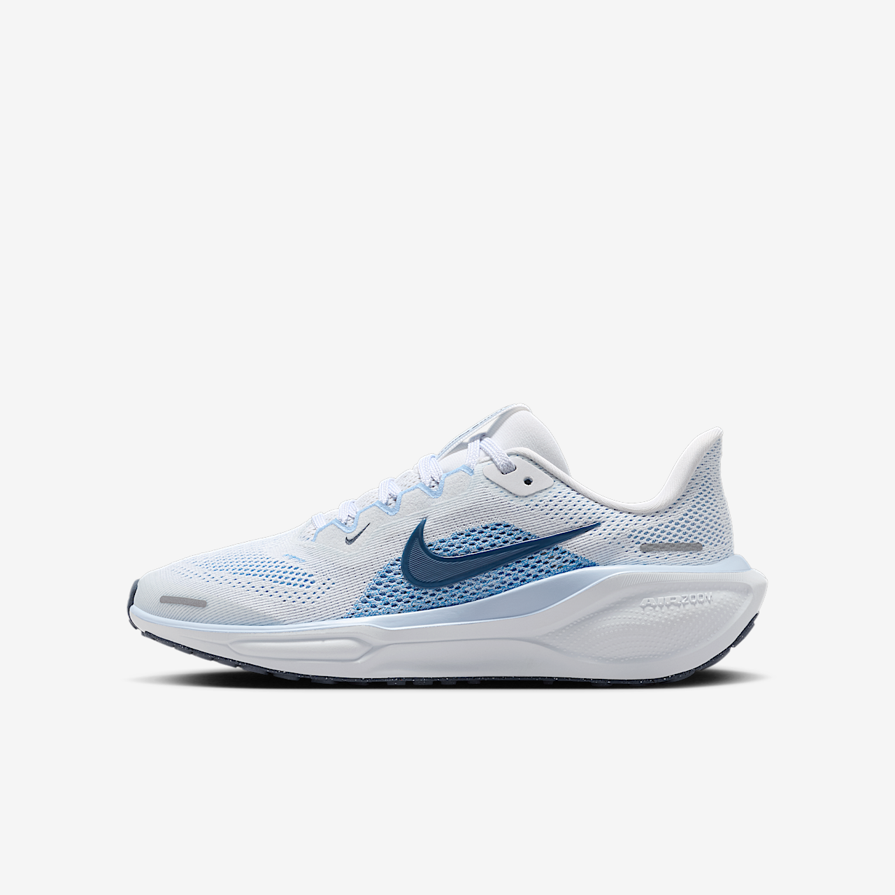 Nike Pegasus sneaker Wit/Aluminum/Football Grey/Diffused Blue