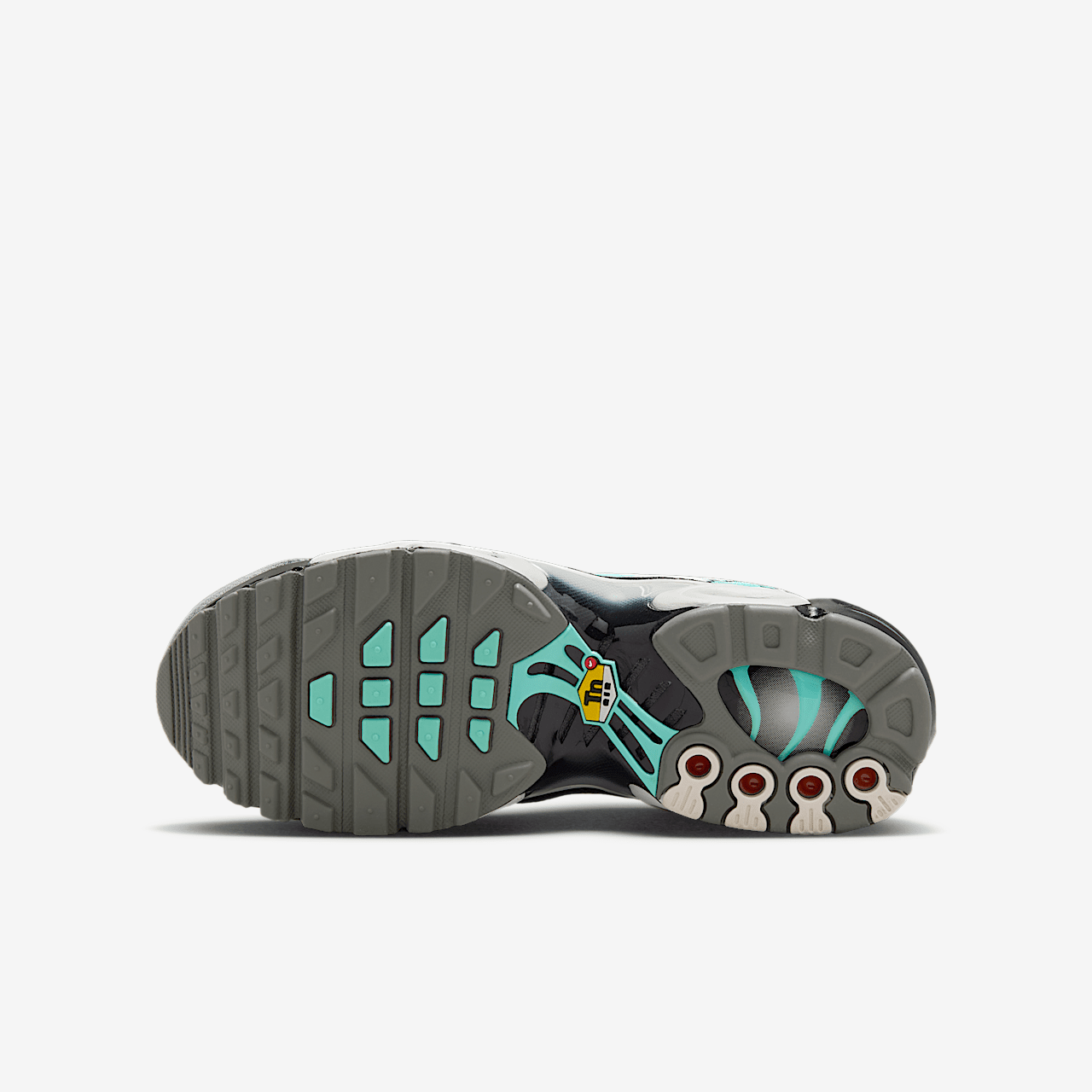 Nike Air Max Plus sneaker Summit White/Zwart/Iron Grey/Aurora Green