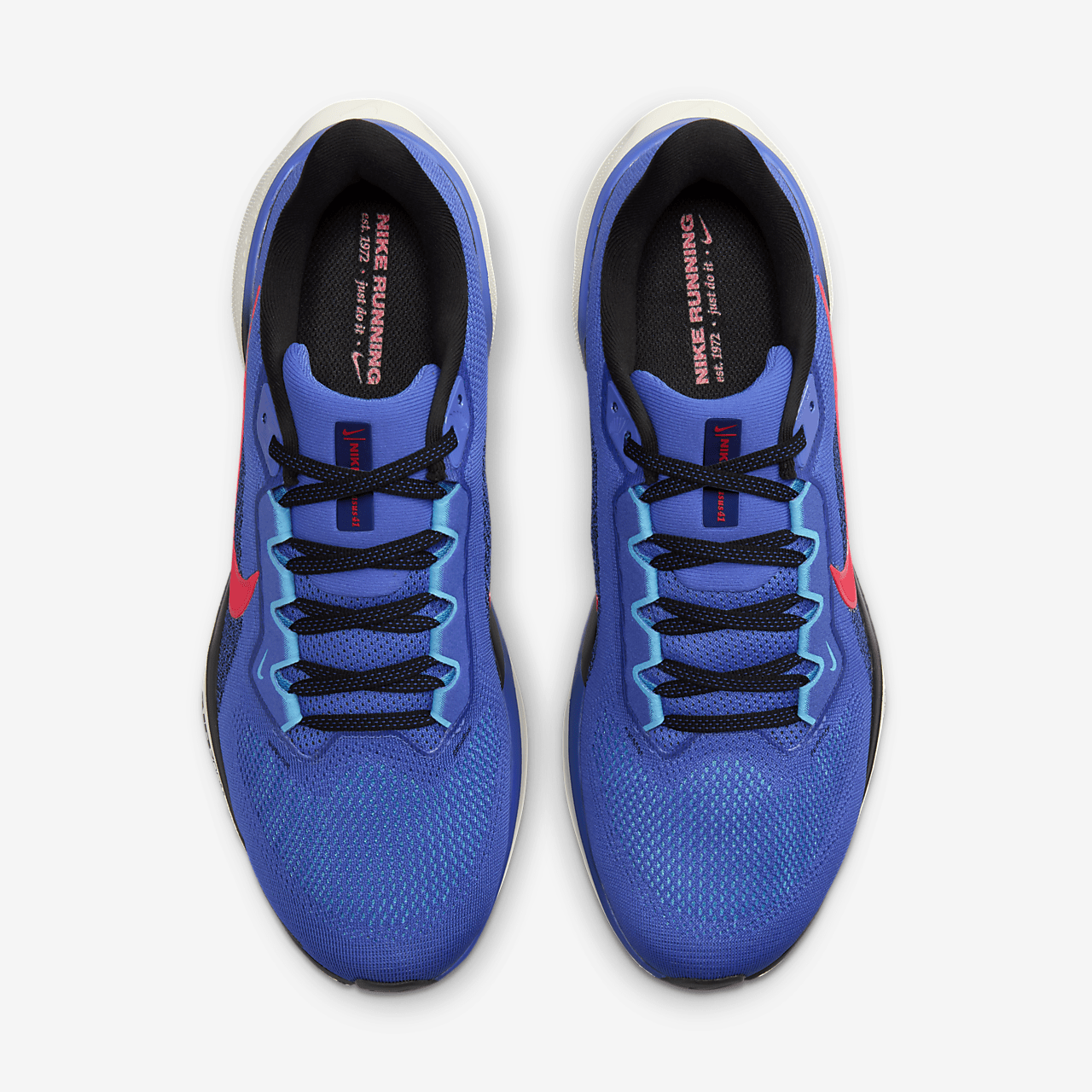 Nike Pegasus sneaker Astronomy Blue/Zwart/Baltic Blue/Hot Punch