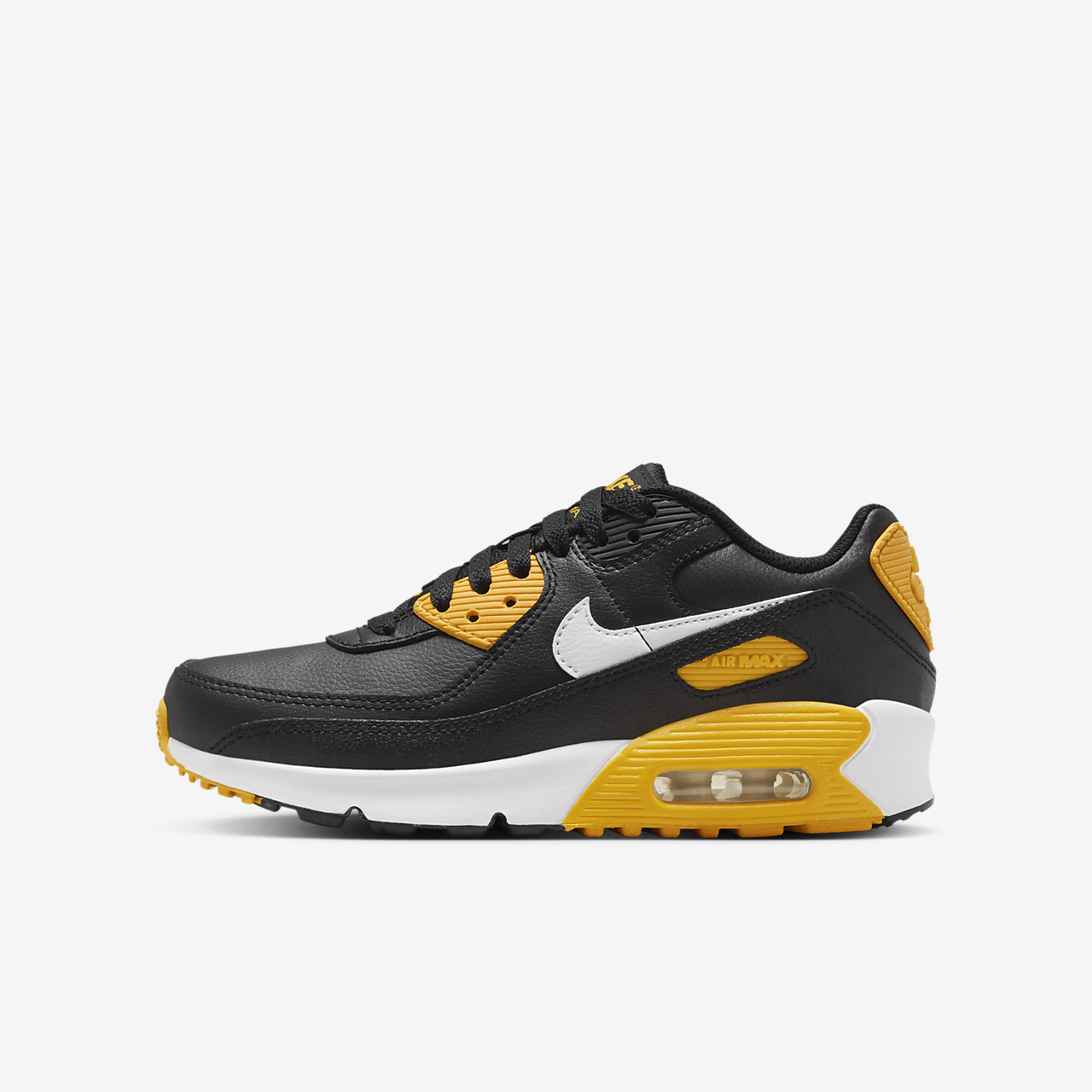 Nike Air max 90 sneaker Zwart/University Gold/Wit