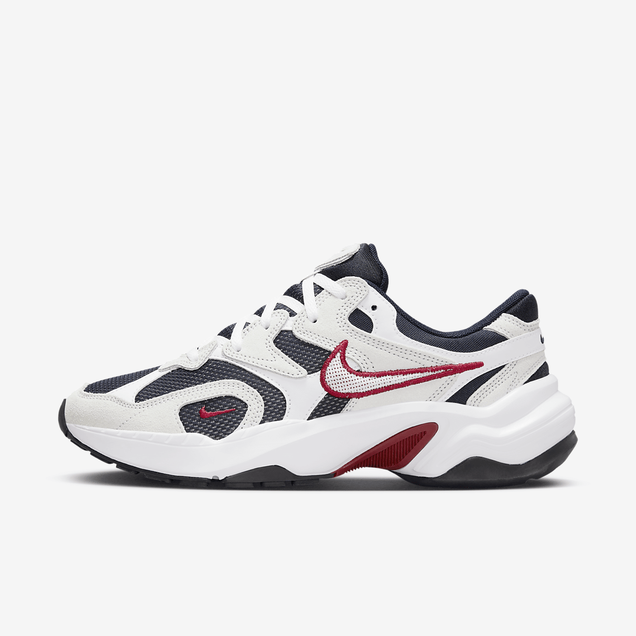 Nike  sneaker Obsidian/Gym Red/Zwart/Wit