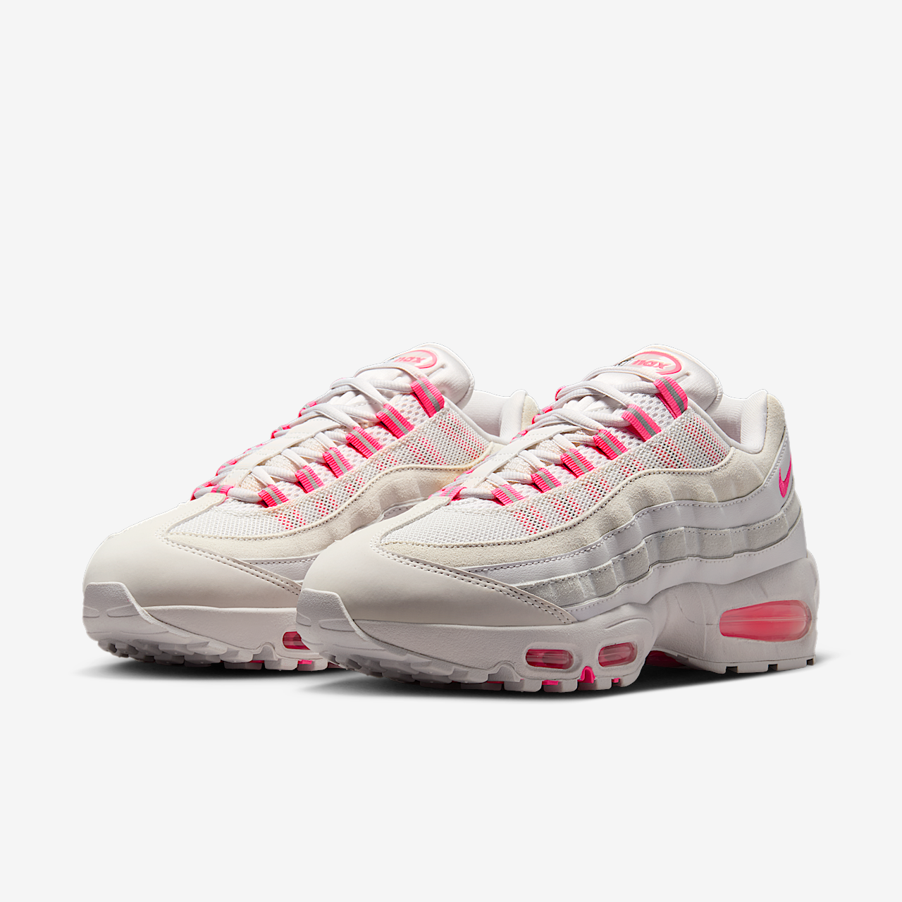 Nike Air Max 95 sneaker Vast Grey/Pure Platinum/Platinum Tint/Hyper Pink