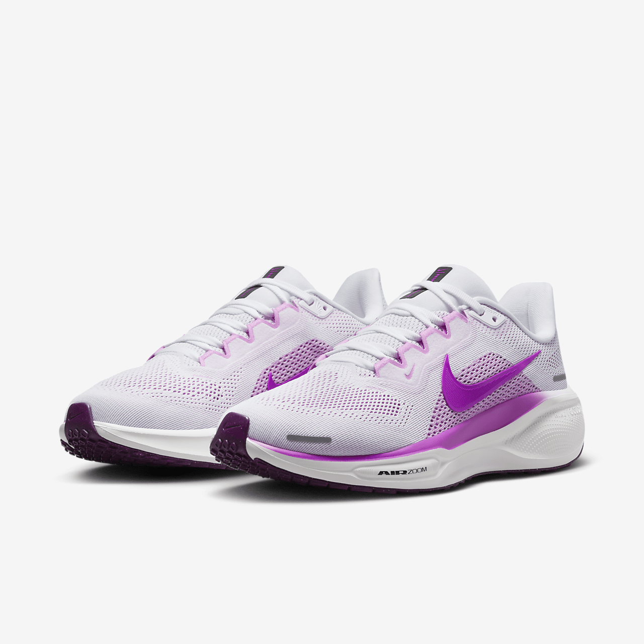 Nike Pegasus sneaker Wit/Zwart/Beyond Pink/Hyper Violet