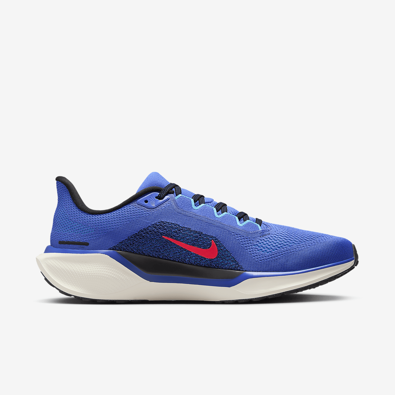 Nike Pegasus sneaker Astronomy Blue/Zwart/Baltic Blue/Hot Punch