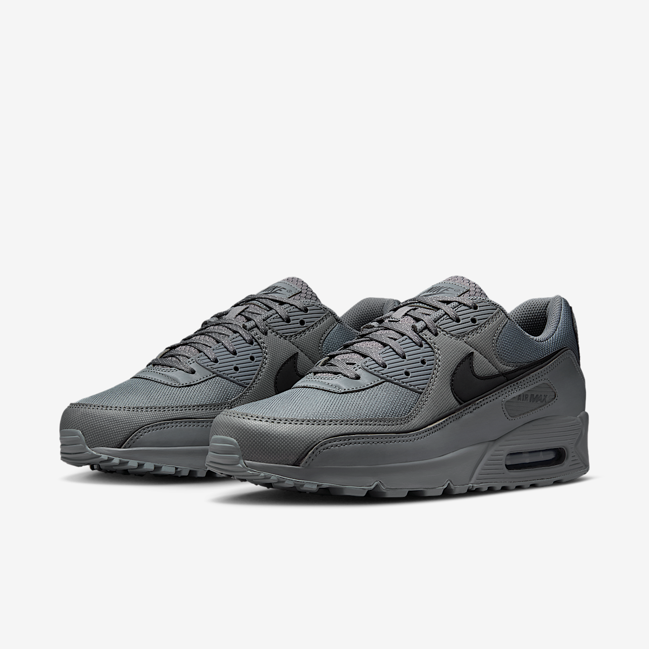 Nike Air Max sneaker Smoke Grey/Smoke Grey/Zwart