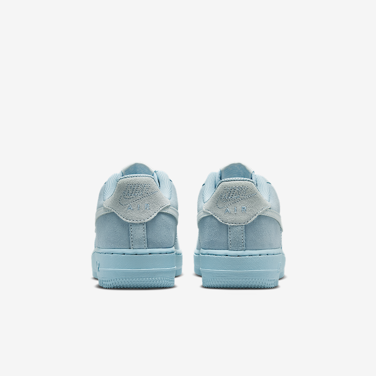 Nike Air Force 1 sneaker Light Armory Blue/Pure Platinum