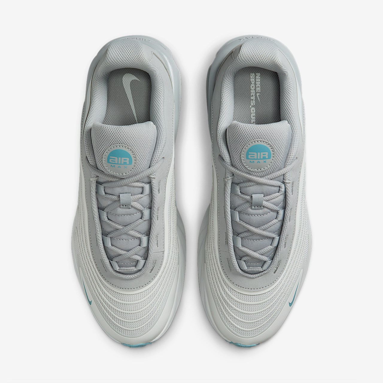 Nike Air Max sneaker Photon Dust/Light Smoke Grey/Denim Turquoise