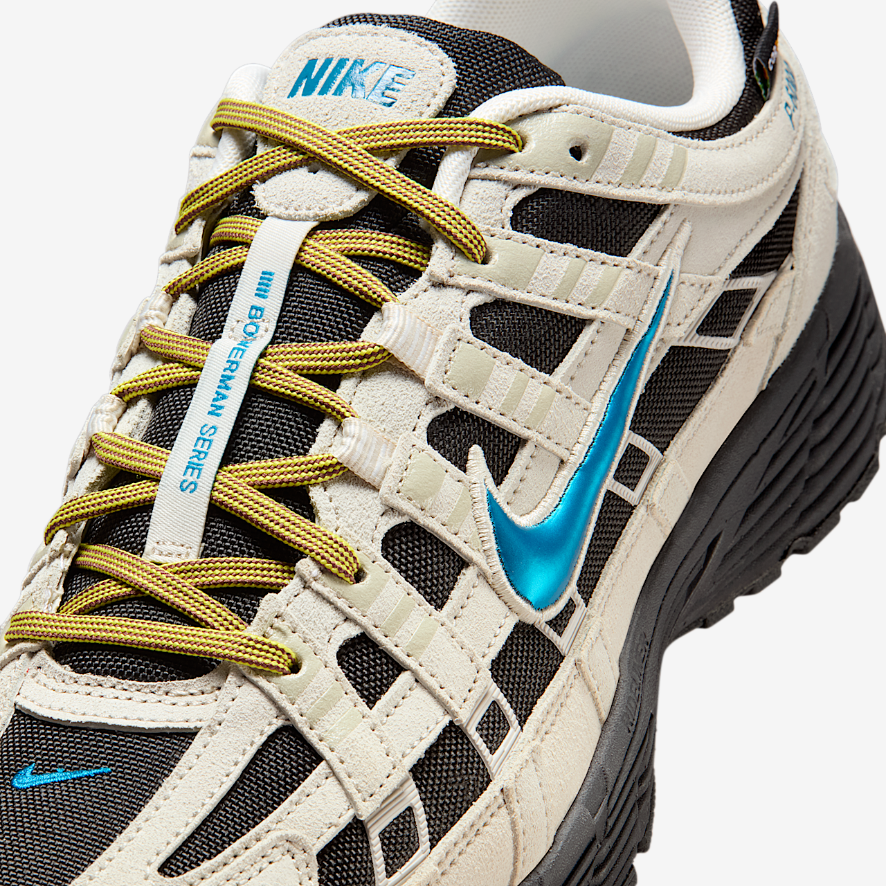 Nike P-6000 sneaker Light Orewood Brown/Lightning/Phantom/Green Abyss