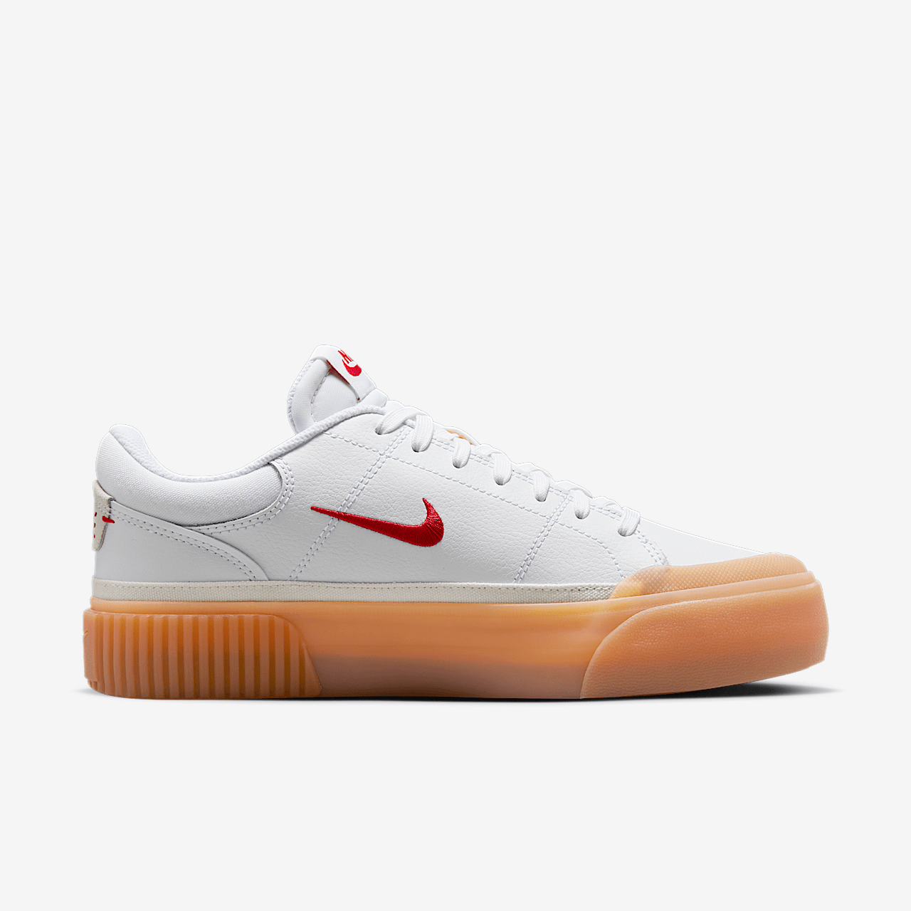 Nike  sneaker Wit/Gum Yellow/Sail/University Red