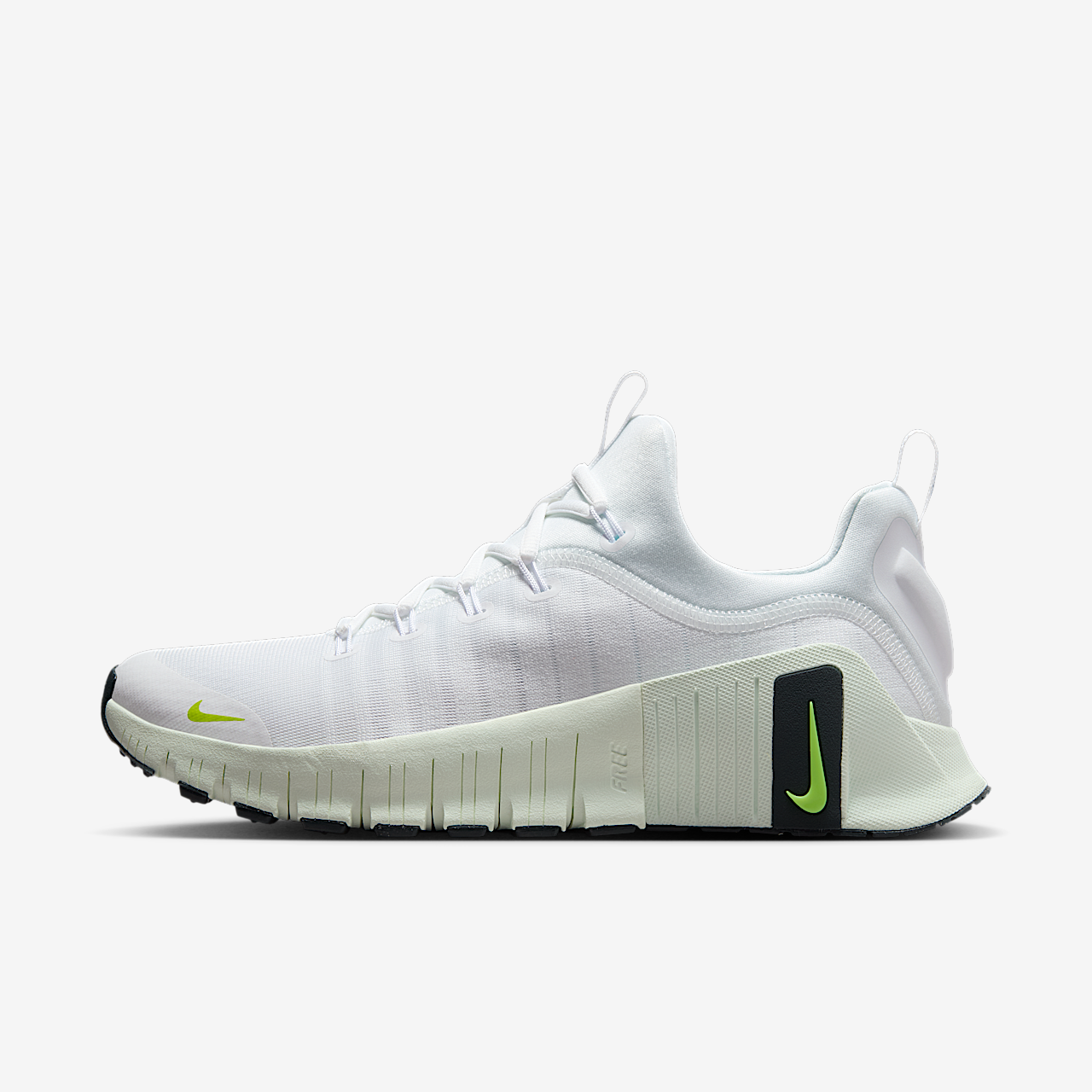 Nike Free sneaker Wit/Barely Green/Cyber