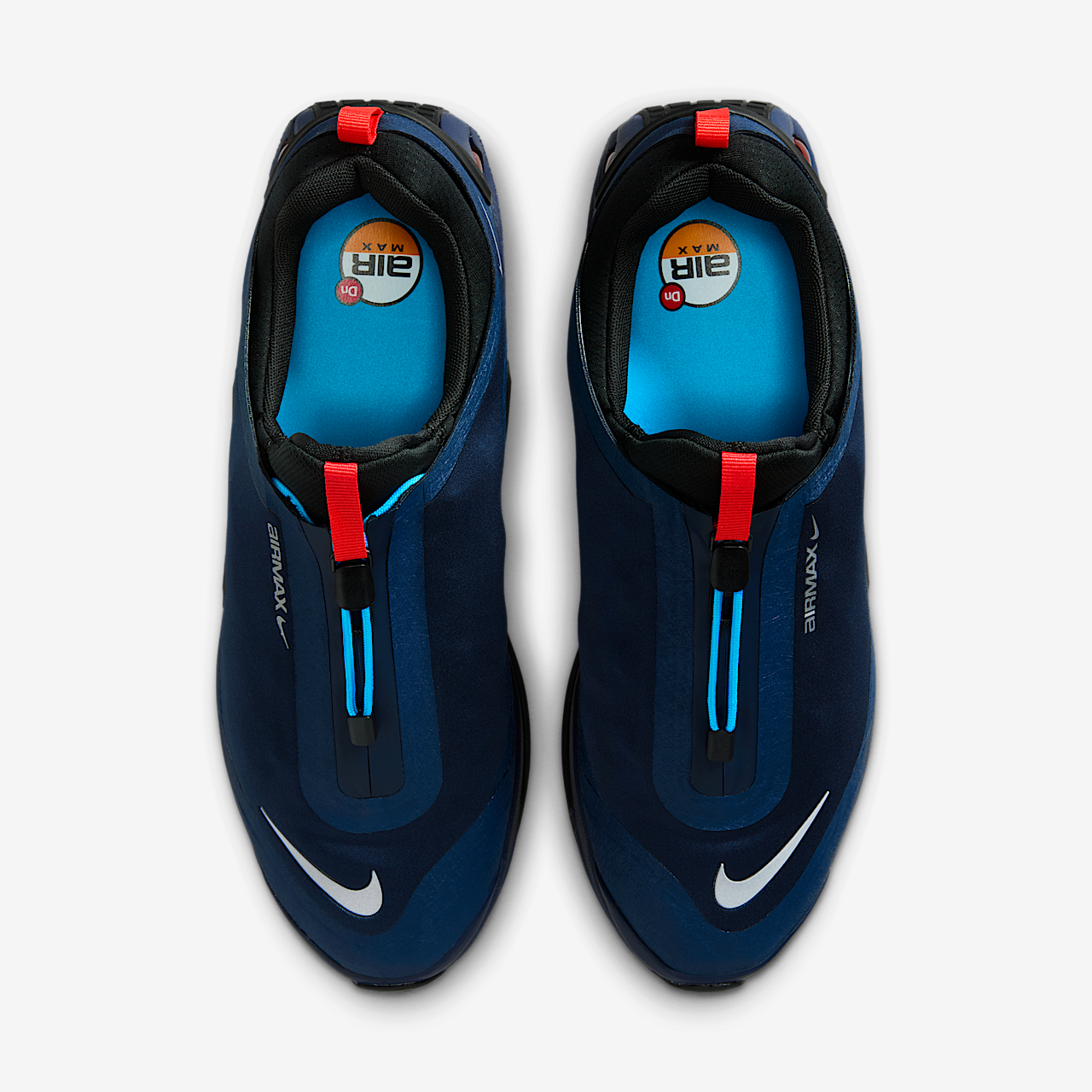 Nike Air Max DN sneaker Obsidian/Chile Red/Blue Lagoon/Metallic Silver