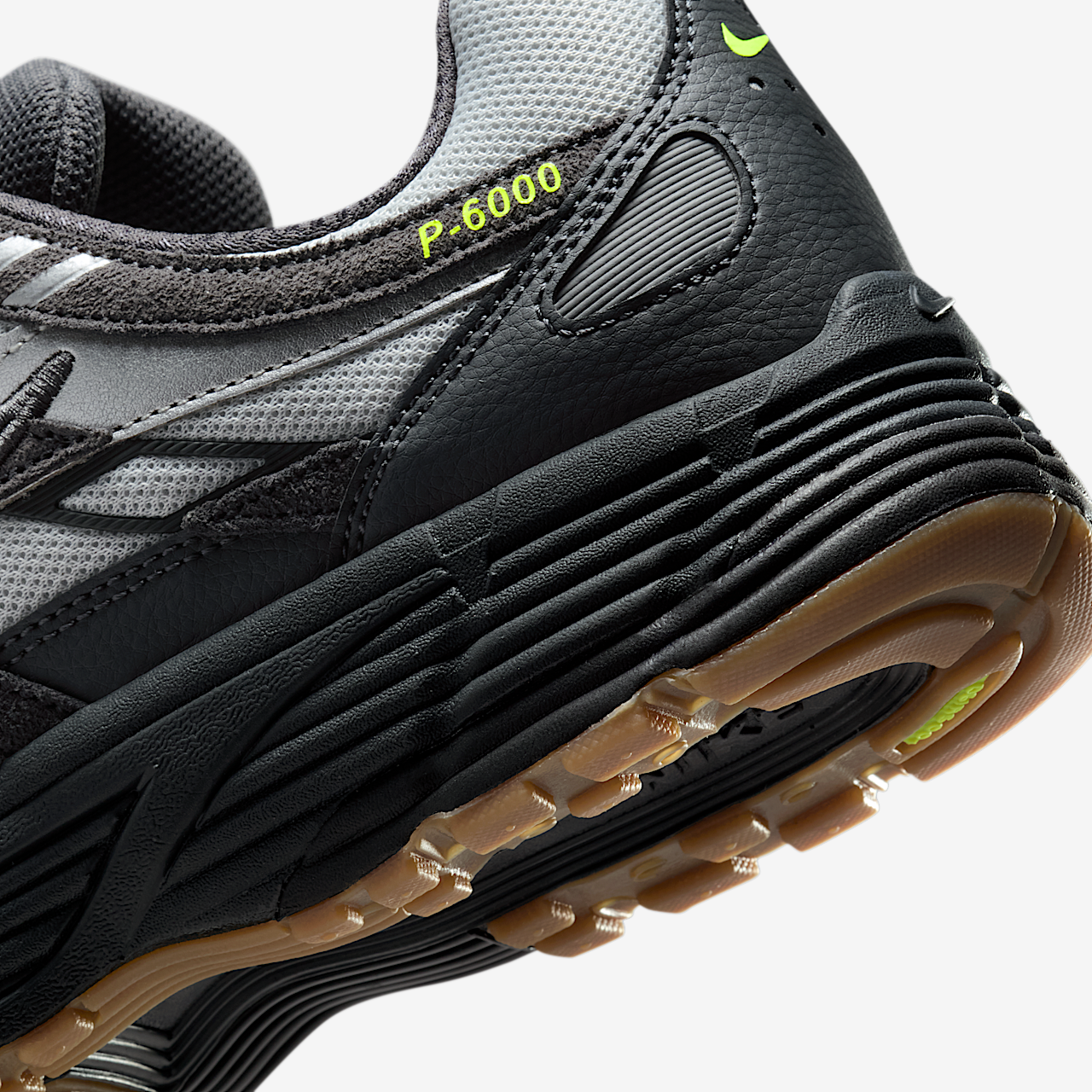 Nike P-6000 sneaker Grey Fog/Anthracite/Volt/Zwart