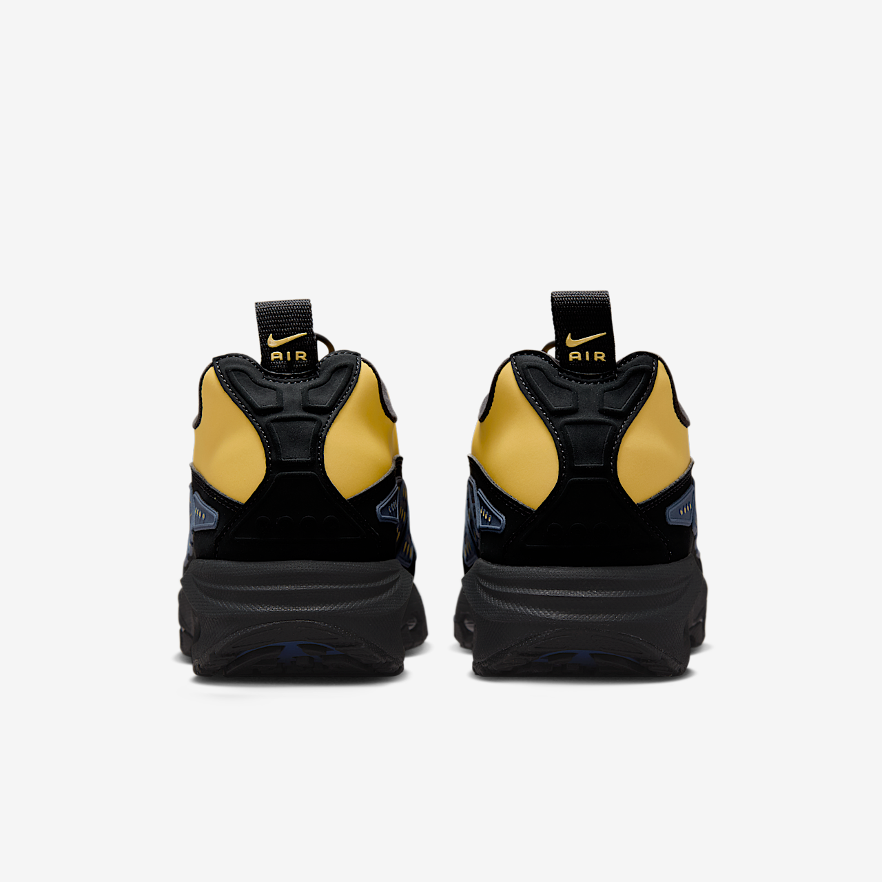 Nike Air Max SNDR sneaker Saturn Gold/Diffused Blue/Zwart/Off Noir