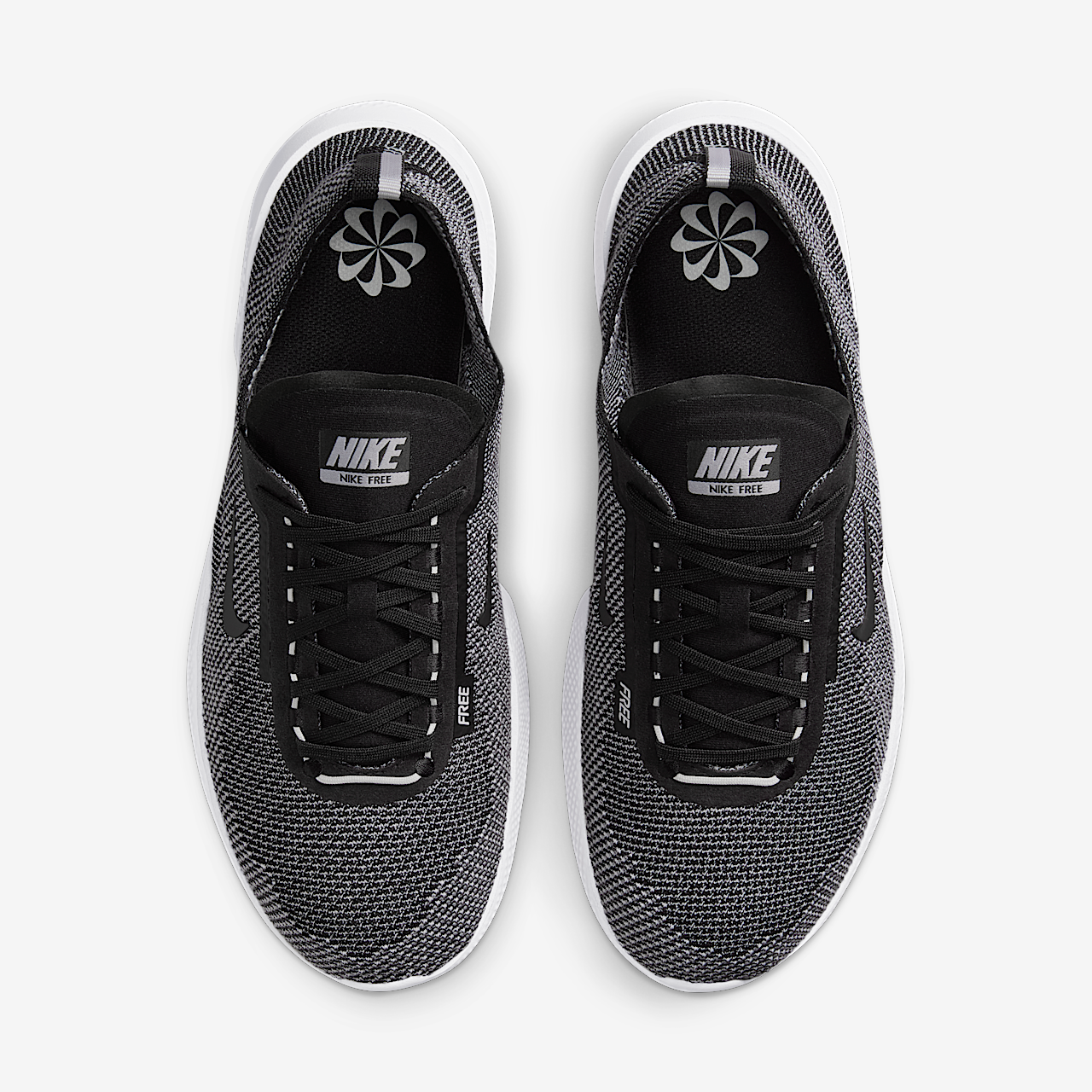 Nike Free sneaker Zwart/Zwart/Wit