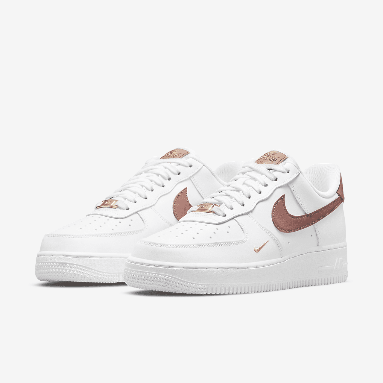 Nike Air Force 1 sneaker Wit/Wit/Rust Pink/Rust Pink