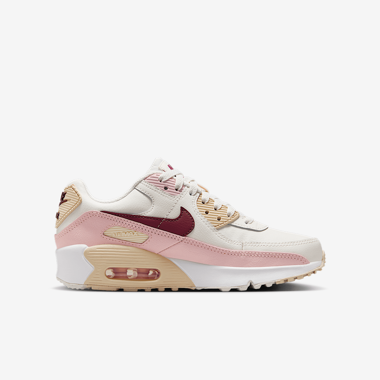 Nike Air max 90 sneaker Phantom/Echo Pink/Sail/Dark Team Red