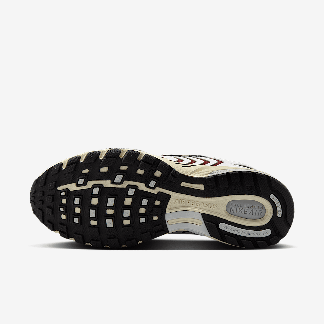 Nike Nike Air Pegasus 2005 sneaker Dark Team Red/Zwart/Pure Platinum/Wit