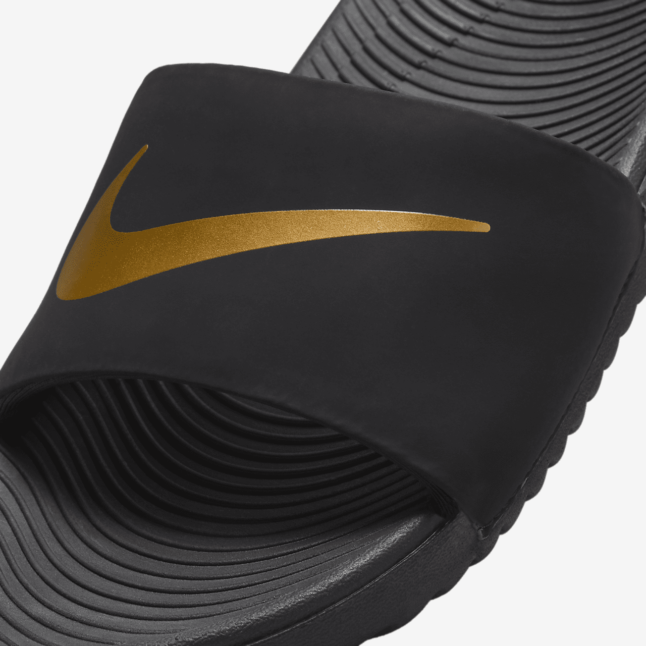 Nike  sneaker Zwart/Metallic Gold