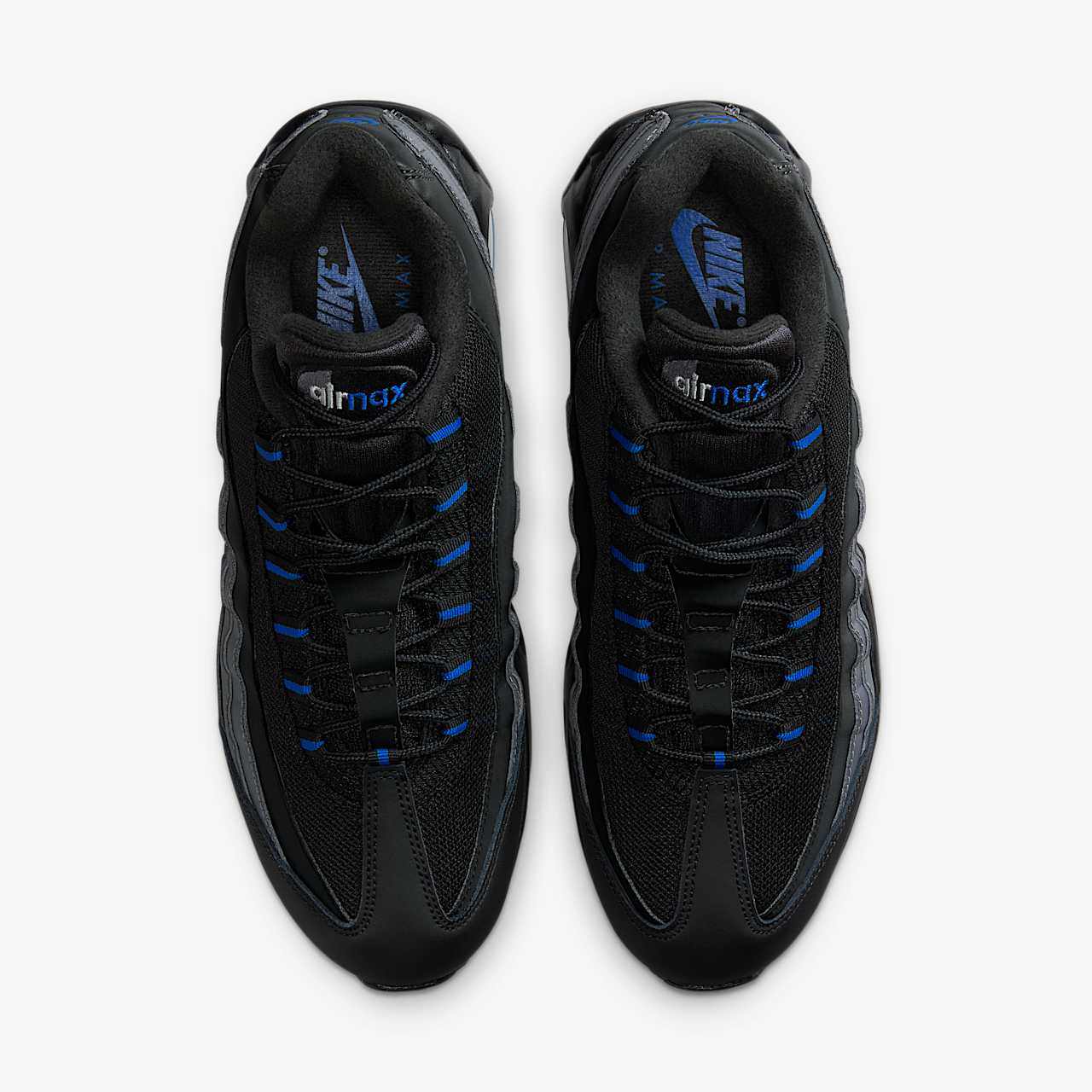 Nike Air Max sneaker Zwart/Zwart/Dark Grey/Game Royal