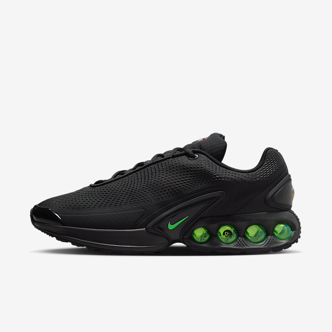 Nike Air Max DN sneaker Zwart/Zwart/Anthracite/Green Strike