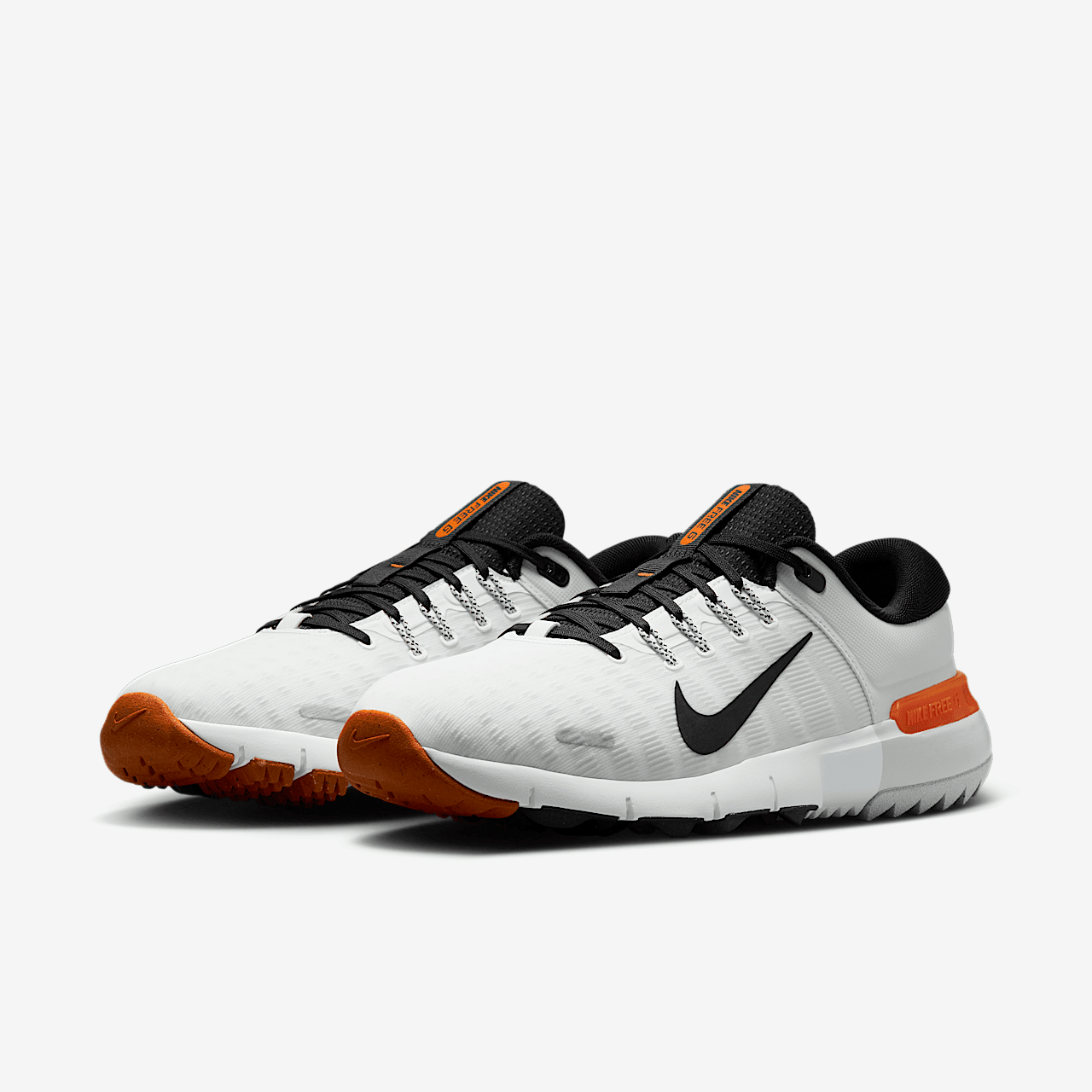 Nike Free sneaker Wit/Safety Orange/Zwart