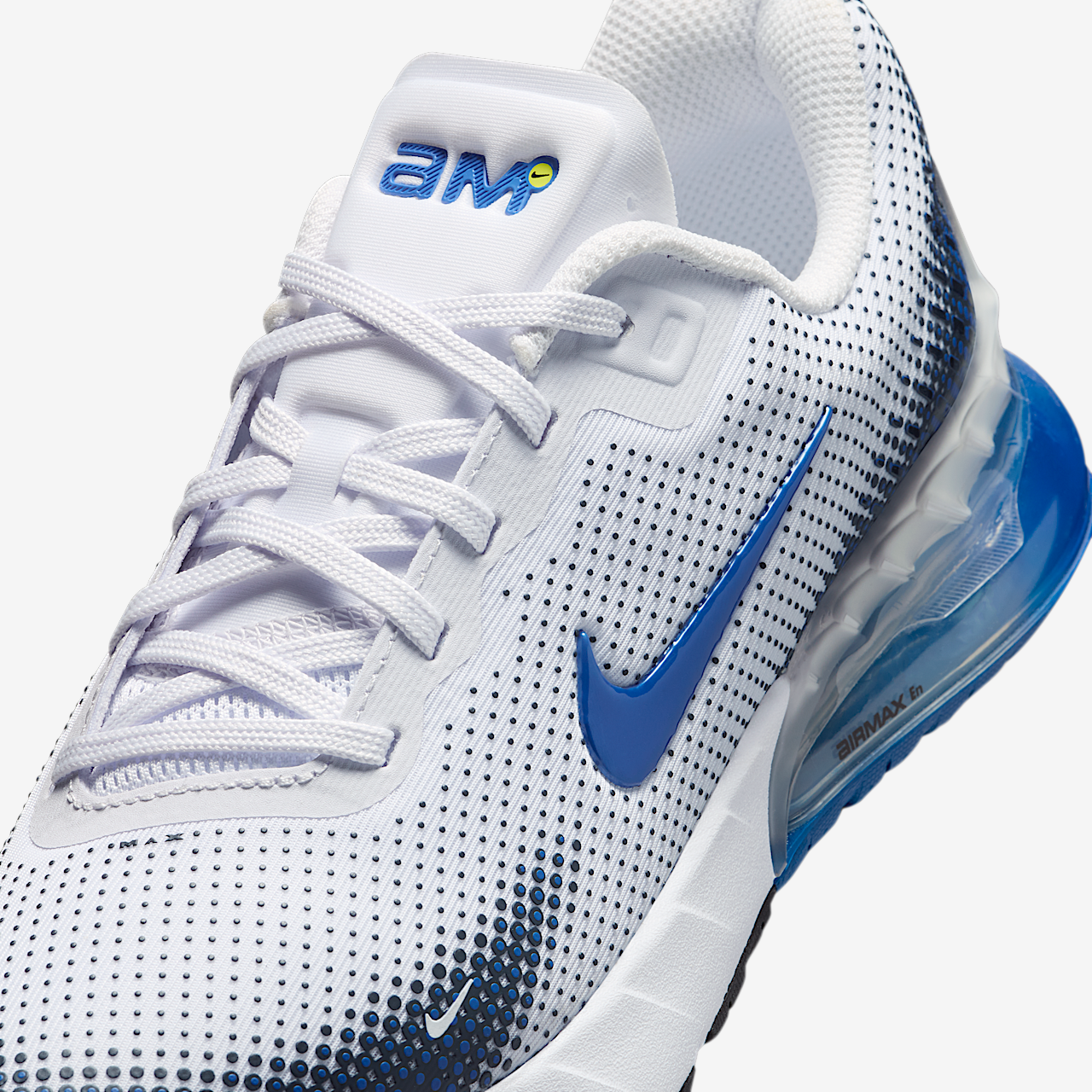 Nike Air Max sneaker Wit/Obsidian/Cyber/Game Royal