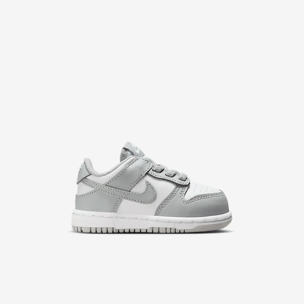 Nike Dunk Low sneaker Wit/Wit/Light Smoke Grey