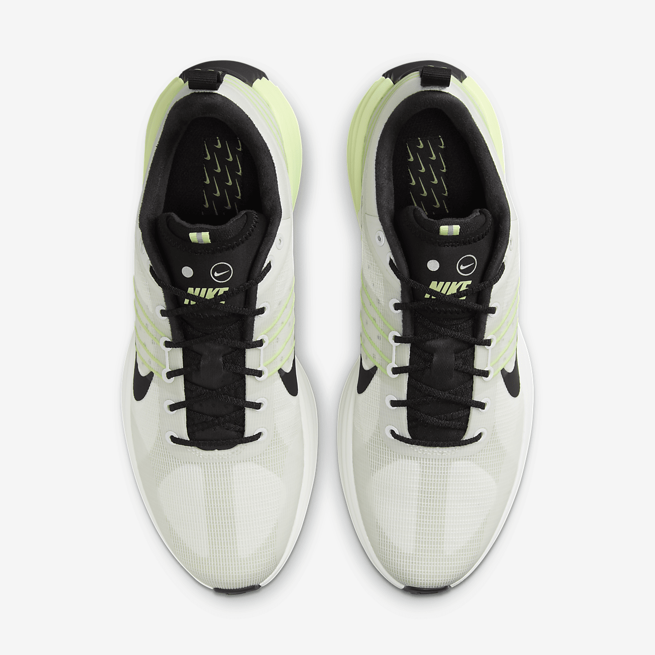 Nike Nike Lunar Roam sneaker Summit White/Light Silver/Barely Volt/Zwart