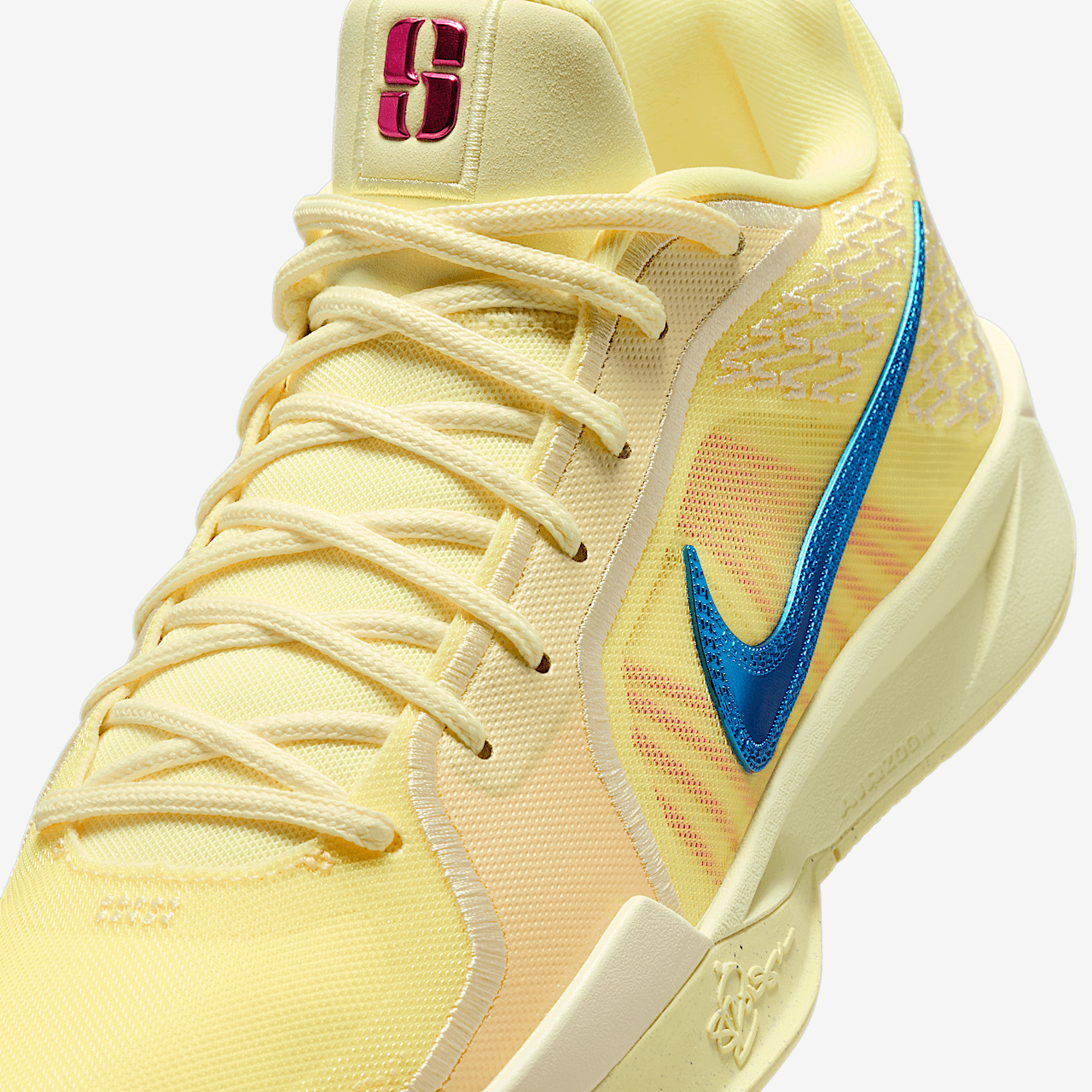 Nike  sneaker Citron Tint/Alabaster/Laser Fuchsia/Royal Pulse