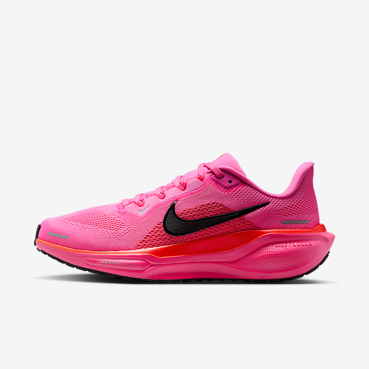 Nike Pegasus sneaker Playful Pink/Hyper Pink/Bright Crimson/Off Noir