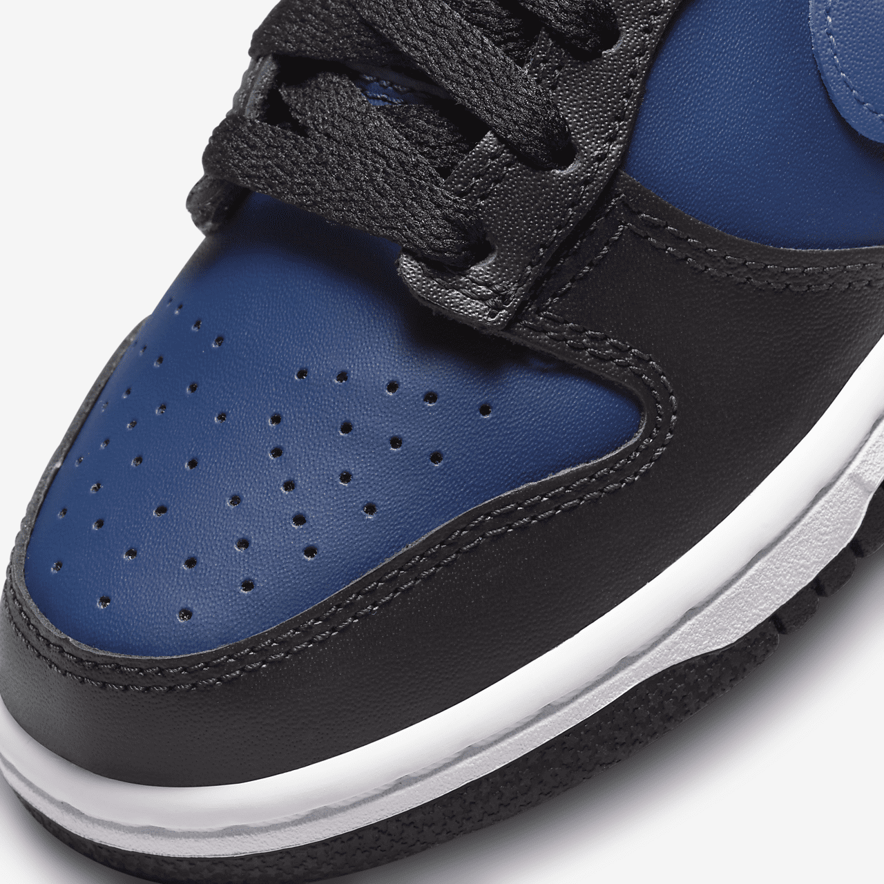 Nike Dunk Low sneaker Midnight Navy/Zwart/Game Royal
