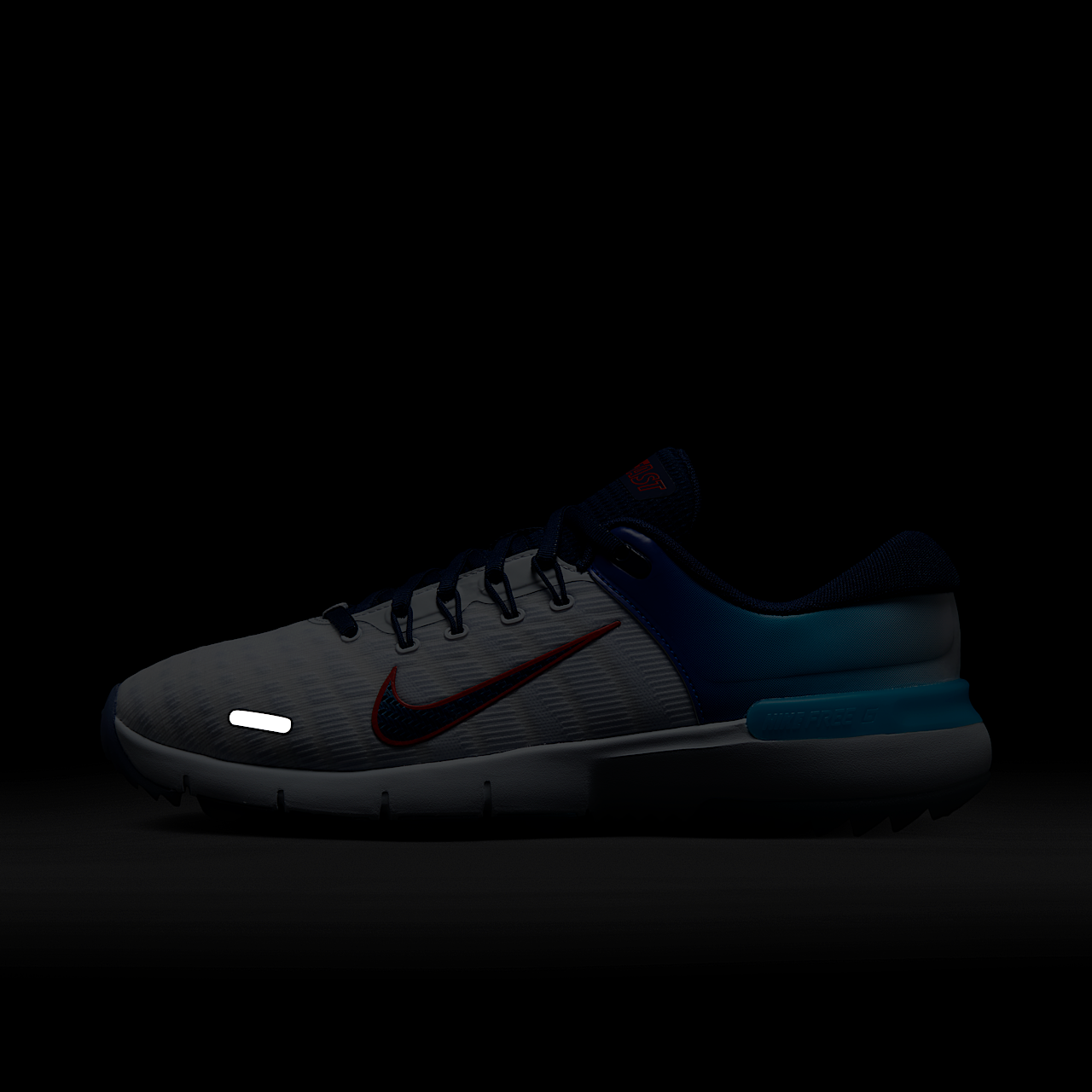 Nike Free sneaker Football Grey/Violet Wash/Blue Lightning/Blue Void