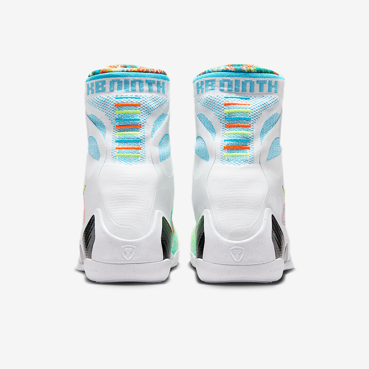 Nike Kobe sneaker Wit/Chlorine Blue/Zwart/Reflective Silver