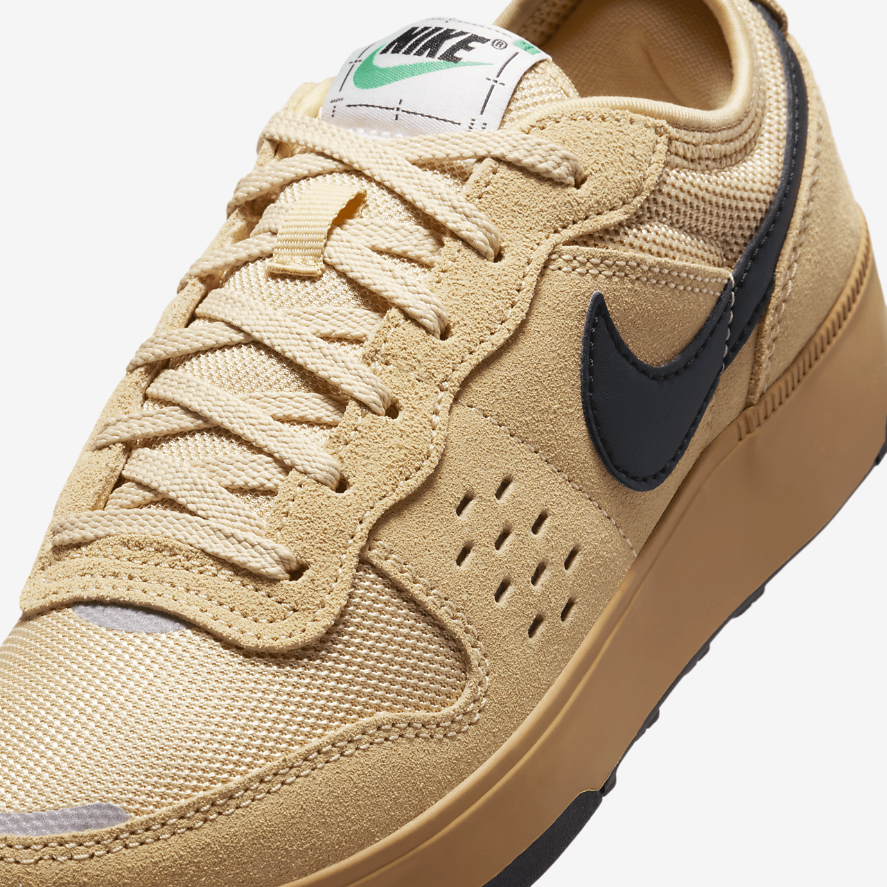 Nike  sneaker Flax/Sesame/Stadium Green/Zwart