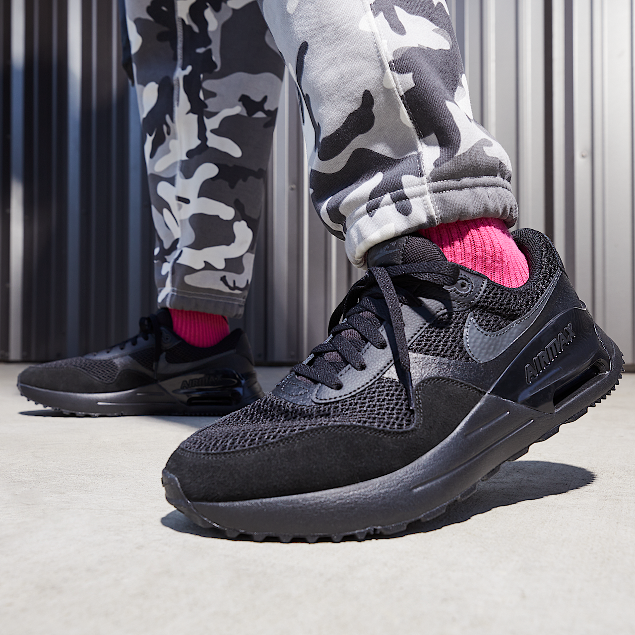 Nike Air Max sneaker Zwart/Zwart/Anthracite