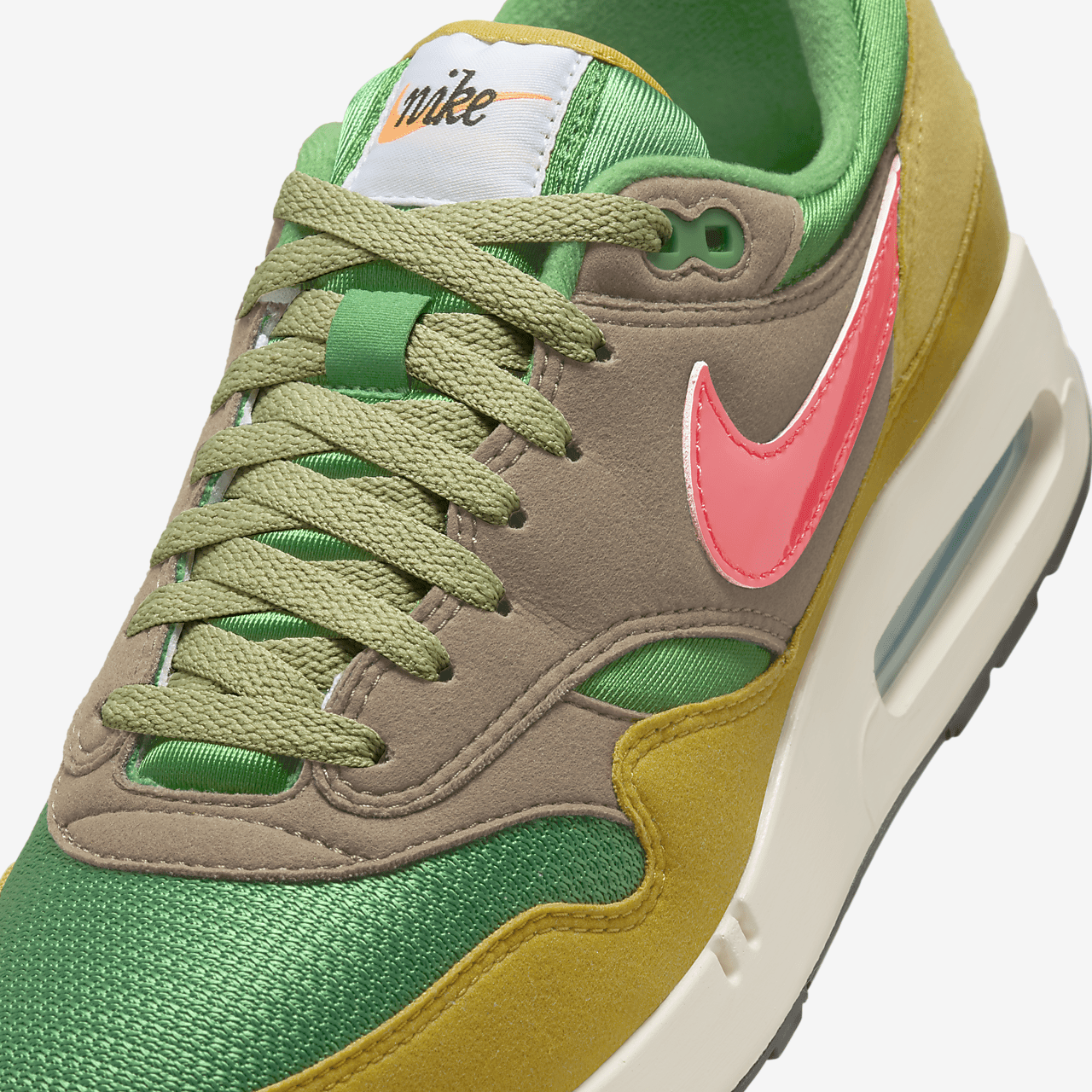 Nike Air Max 1 sneaker Classic Green/Olive Grey/Bronzine/Ember Glow