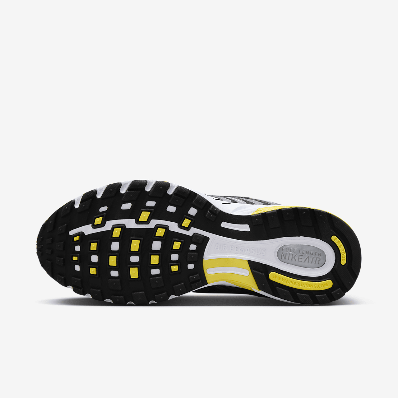 Nike Nike Air Pegasus 2005 sneaker Wit/Metallic Silver/Zwart/Opti Yellow