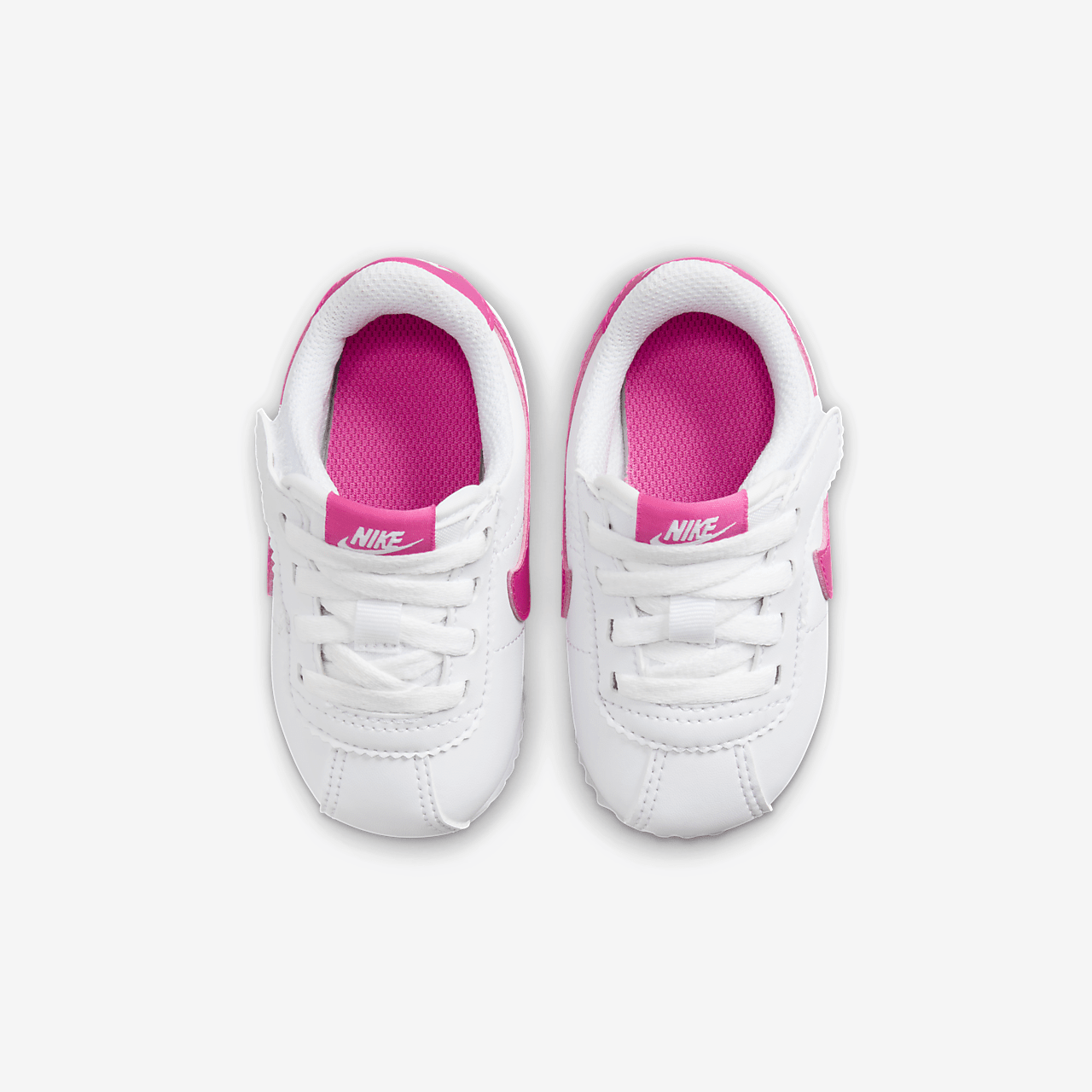Nike Cortez sneaker Wit/Laser Fuchsia