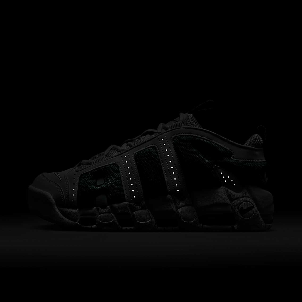 Nike Air More Uptempo sneaker Wit/Fir