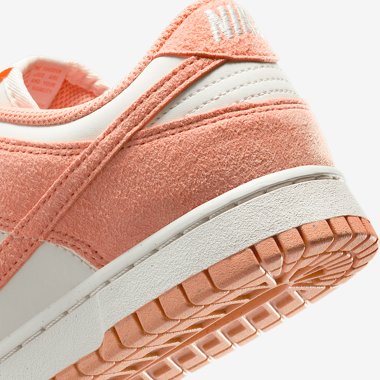 Nike Dunk Low sneaker Soft Pearl/Wit/Apricot Agate