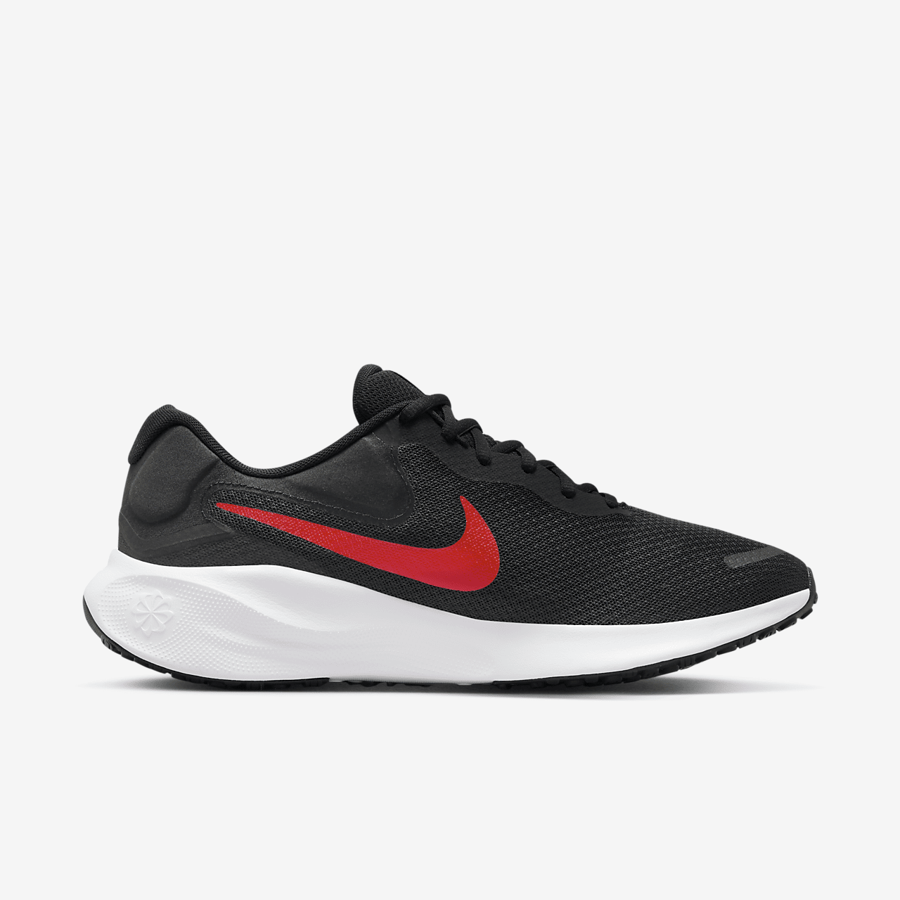 Nike  sneaker Zwart/Wit/University Red