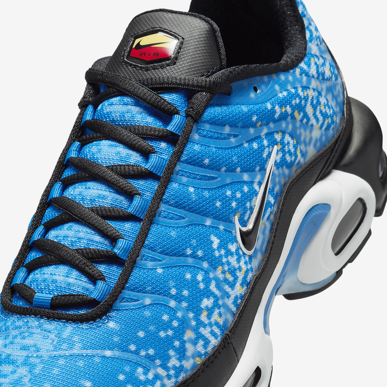 Nike Air Max Plus sneaker Light Photo Blue/Wit/Metallic Gold/Zwart