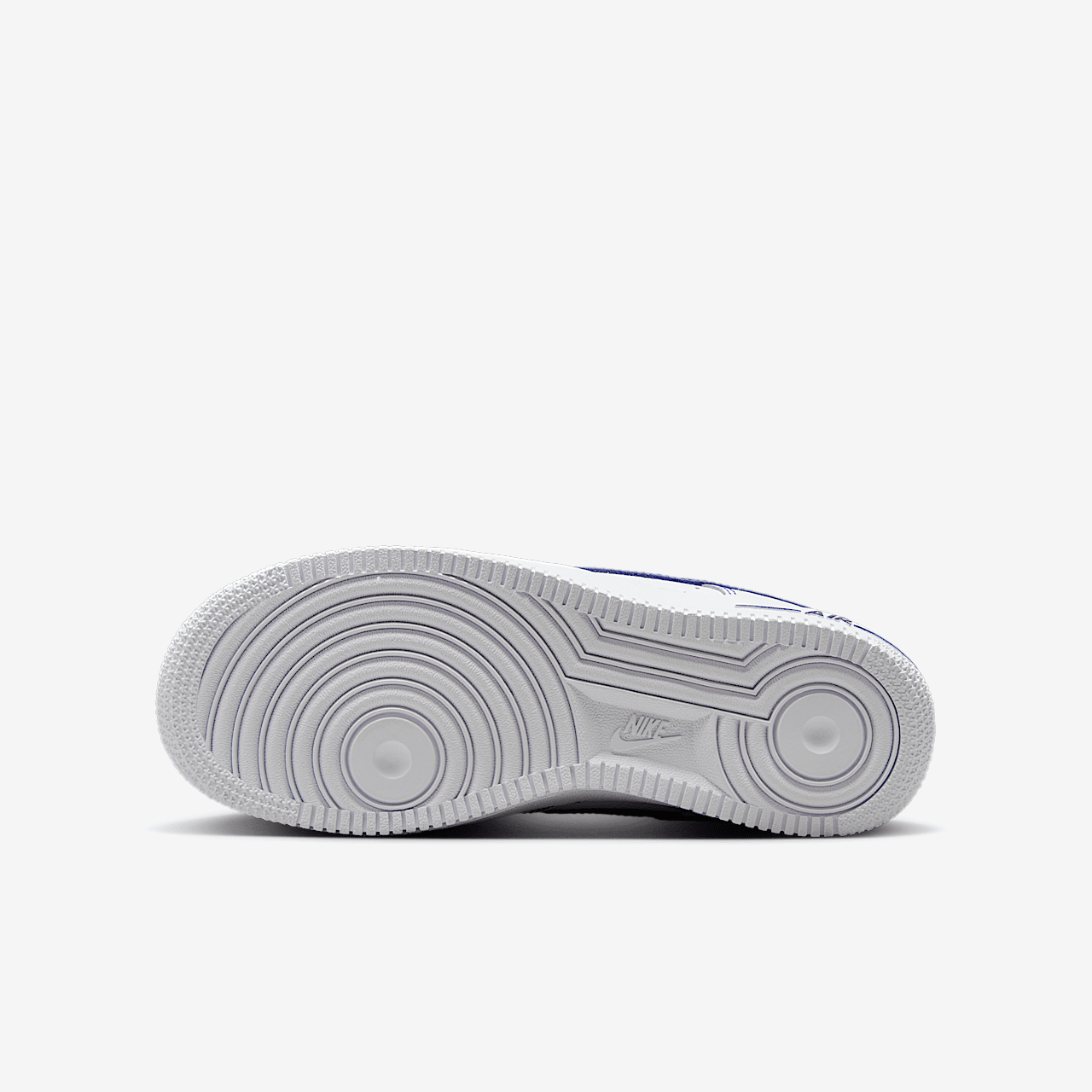 Nike Air Force 1 sneaker Wit/Deep Royal Blue