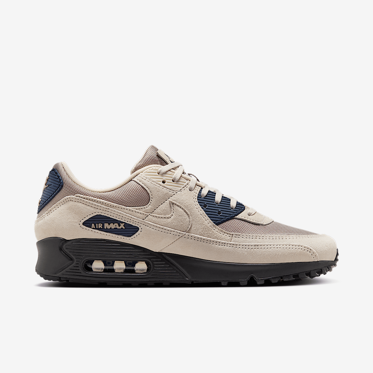 Nike Air Max sneaker Light Orewood Brown/Midnight Navy/Zwart/College Grey