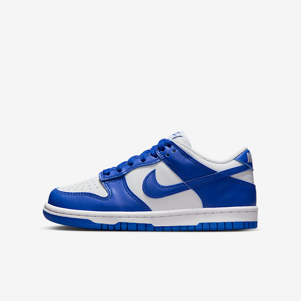 Nike Dunk Low sneaker Wit/Hyper Royal/Hyper Royal