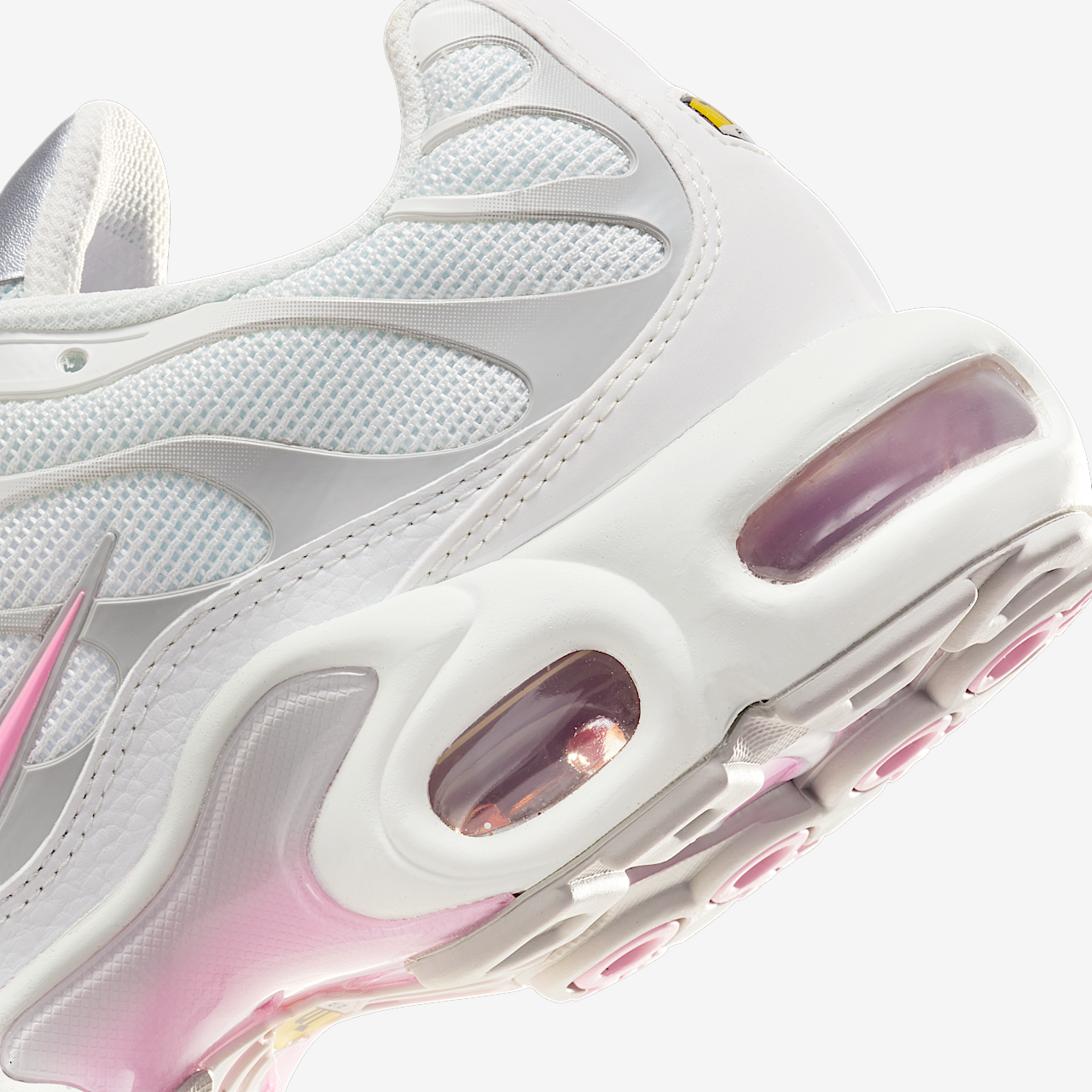 Nike Air Max Plus sneaker Summit White/Grey Fog/Metallic Silver/Pink Rise