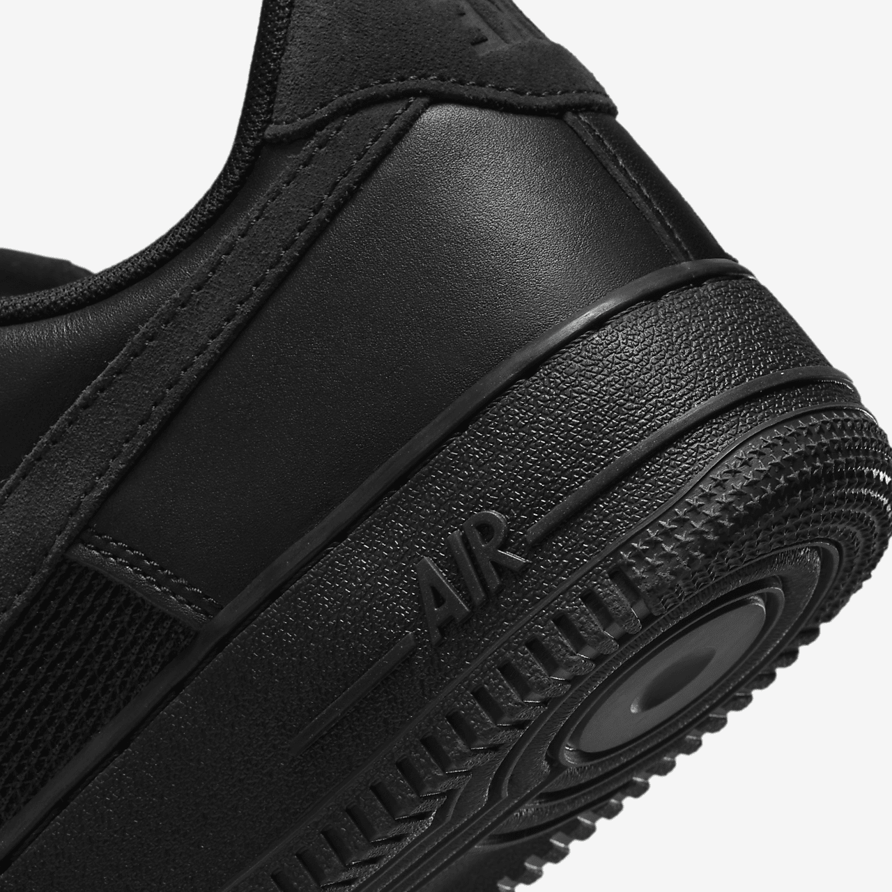 Nike Air Force 1 sneaker Zwart/Off Noir