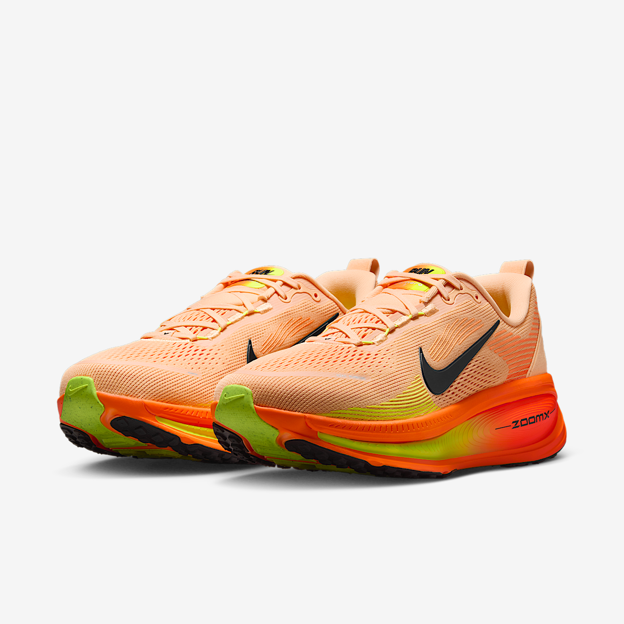 Nike Vomero sneaker Orange Chalk/Total Orange/Volt/Zwart